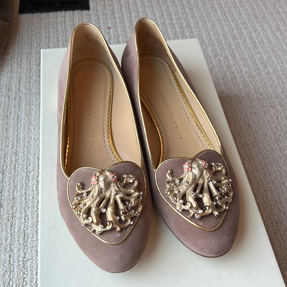 Charlotte Olympia Cosmic Virgo flats *Limited Edition*